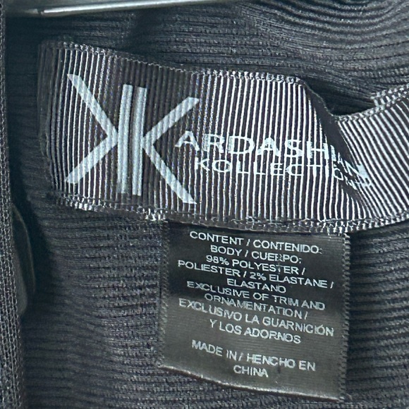 Kardashian Collection Fitted Black
Dress, SZ S - Picture 5 of 5